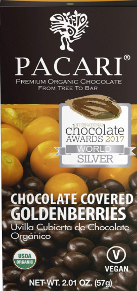 Pacari Chocolate Covered Goldenberry 2 oz. 57 g. Visit store for other flavors!