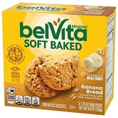 Cholesterol-Free Banana Bread Breakfast Biscuits, 30-Pack