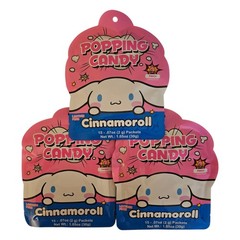Cinnamoroll Popping Candy Peach Flavor 30g | Pack of Three (3)
