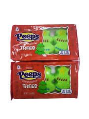 2 Packs Peeps Marshmallow Trees 1.5oz 3 Per Pack = 6 Total BB 7/26 Holiday