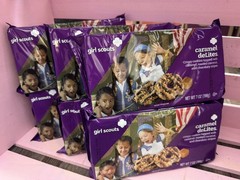 Girl Scouts Caramel Delights/Samoas 2026 Cookies 6 Boxes
