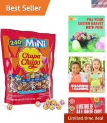 Gluten-Free Mini Lollipop Assortment – 240 Count Sweet Treats for Kids & Adults