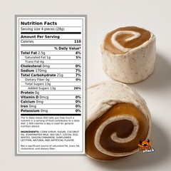 CINNAMON ROLL Salt Water Taffy Candy – TAFFY TOWN – Varied BAG – SHIPS FREE