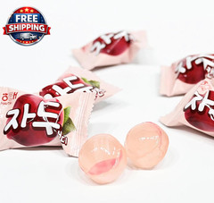 Plum Flavor Hard Candy, Sweet & Tangy, Juicy Taste, 4.59 Oz (130G) X 2-Pack