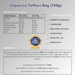 Imported Liquorice Toffees with Condensed Milk | 5.29 Oz Traditional Treat