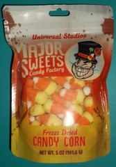 UNIVERSAL STUDIOS MAJOR SWEETS CANDY FACTORY HHN FREEZE DRIED CANDY CORN NEW