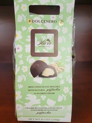 Oliva Dolcenero Milk Chocolate Pralines w/ Pistachio 230g/8.1oz Exp 12/2026 NIB