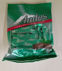 Andes Crème de Menthe Thins