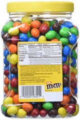 M&M’S Candies, Peanut Chocolate, 62 Ounce Jar peanut
