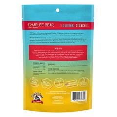 Charlee Bear Original Crunch with Liver Dog Treats 6oz 3-PK USA Natural