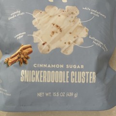 Edward Marc Chocolatier Snappers Cinnamon Sugar Snickerdoodle Cluster 15.5 Oz