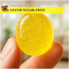 DISCS SUGAR FREE LEMON ~ tangy, guilt-free candy ~ Varied ~ SHIPS FREE