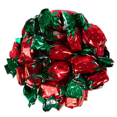 Strawberry Drops or Strawberry Bon Bons 2 lb Bulk Grandma Candy