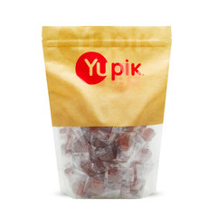 Yupik Maple Leaf Hard Candies with Pure Maple Syrup, 2.2 Lb (35.2 Oz), Individua