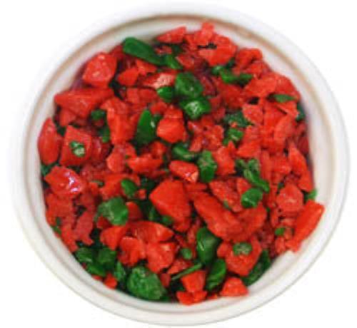 Red and Green Peppermint Candy Crunch for Peppermint Bark | 1 lb