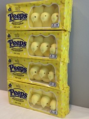 Peeps Yellow Marshmallow 5 Count 4 Pack 20 Total Peeps NEW Free Shipping