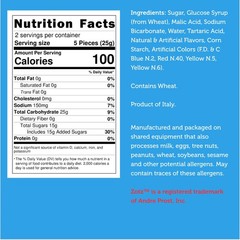 Arctic Farms Freeze Dried Candy Zotz Fizz Candies (1.75oz, Assorted) 1.75oz
