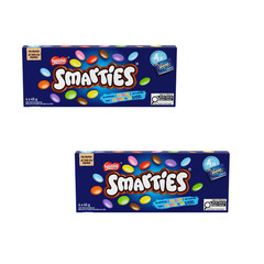 Nestle Smarties Candy Coated Milk Chocolate Box Multipack 4x45g Treats (2 Packs)