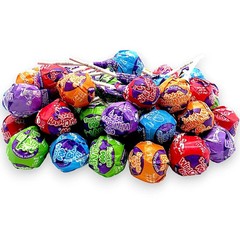 CHARMS Blow Pop Assorted, Bubbled Gum Filled Lollipops, Bulk Candy (2 Pounds)