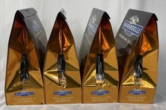 Ghirardelli Lot of 4 Premium Dark Salted Caramel Dark Chocolate Squares 60 oz