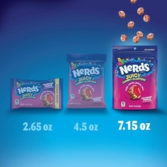 NERDS Juicy Gummy Clusters, Strawberry Punch, Juicy and Gummy Candy, 1 Stand up