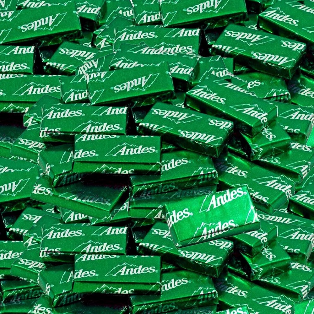Andes Crème De Menthe Thins, Bulk & Delicious Creamy Chocolate Candy (2 Pounds)