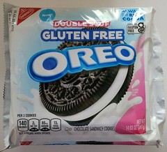 NEW Nabisco Oreo Double Stuf Gluten Free Chocolate Sandwich Cookies
