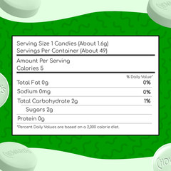 Spearmint Candy Bags | Unique Aromatic Flavors for Everyday Freshness | Perfect