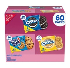 Nabisco Sweet Treats Variety Pack, 60 pk. FREE shipping