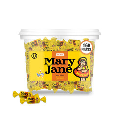 Atkinson’S Mary Jane Molasses Peanut Butter Candy Bite Size 0.16Oz 160Ct Tub