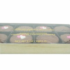 Philadelphia Candies Love Valentine’s Day Heart Gift Milk Chocolate OREO Cookies