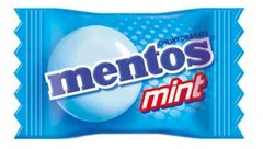 MENTOS MINT Chewy Candy, Peppermint, Fun Size, Individually Wrapped (2 Pounds)