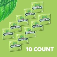 Doublemint WRIGLEY’S DOUBLEMINT Mint Gum Chewing Gum Bulk Pack, 15 Stick (Pack