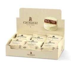 Cachafaz – Alfajor de Chocolate Blanco Con Dulce de Leche x 12 Unidades