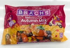 Qty 12- Brachs Mellowcreme Autumn Mix Candy – 11oz. Bags Exp. Jan/Feb 2026
