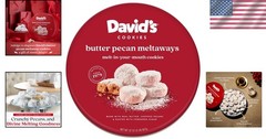 David’s Butter Pecan Meltaways – All-Natural Ingredients
