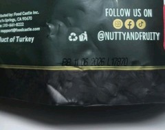 Nutty Fruity 7 oz DUBAI CHOCOLATE PRALINES Pistachios & Crunchy Kadayif BB 11/26