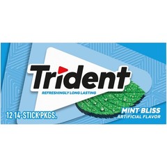Trident 2ct- Sugar Free Variety Flavor Gum, 14 Sticks Each