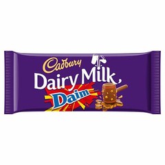 Cadbury’s Daim Block – 120g – Pack of 8