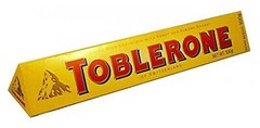 TOBLERONE SWISS MILK CHOCOLATE WITH HONEY AND ALMOND NOUGAT 12 X 100 G BARS