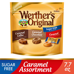 Werthers Original Hard Sugar Free Caramel Coffee,Caramel Candy 7.7Oz