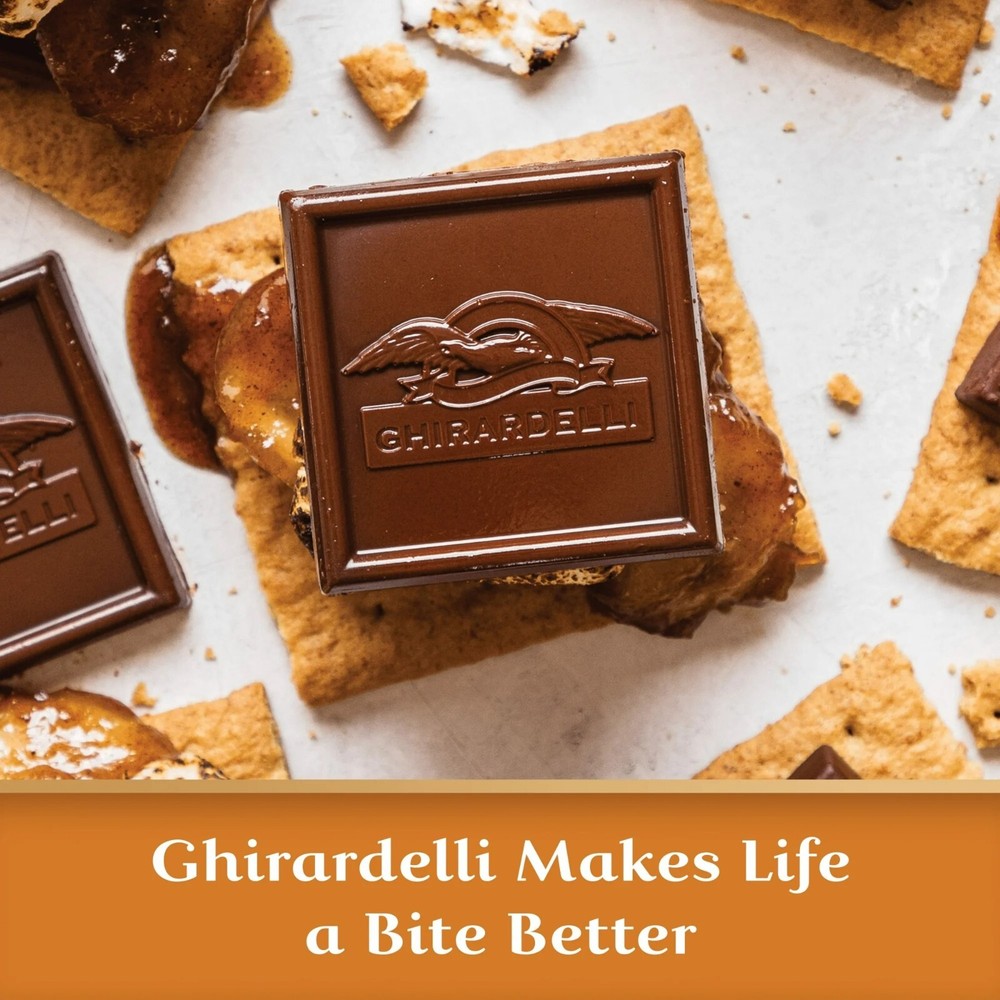 GHIRARDELLI CARAMEL WAFFLE CONES MILK Chocolate WRAPPED BULK BAG VALUE PRICE!!