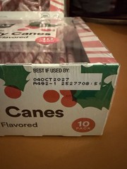 365 Whole Foods Market Organic Peppermint Candy Canes Lot mini & (2) 10-Pack