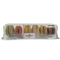 Imported Belgian Quality Macarons, 6 Per Carton, 4 Pack (24 Total)