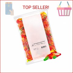 Albanese Candy, Mini Assorted Fruit Gummi Worms, 5-pound Bag