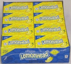 Lemonheads Candy 24 Count Box Lemon Head Bulk Candies Lemonhead 24 Packs