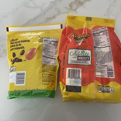 2 Different Reese’s Milk Chocolate Peanut Butter Easter Eggs Candy