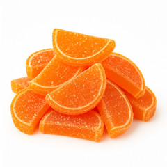 ORANGE FRUIT SLICES ~ Zesty, chewy treat ~ 4LB – 64OZ ~ SHIPS FREE