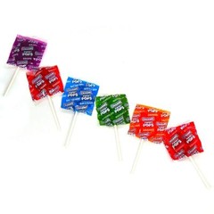 48 Count Charms Sweet Pops Flat Lollipops Assorted Flavors Gluten Free Kosher