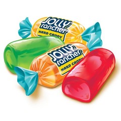 JOLLY RANCHER Tropical Hard Candy, 198g/7 oz., 7 Ounce (Pack of 1), Lime